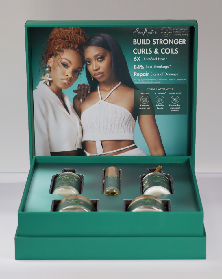 Shea Moisture Soft-Touch Hinged Box